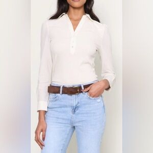 ROBERTSON & RODEO CREAM TOP NWT
